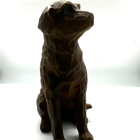 Brown Dog Figurine New - Picture 3 of 4